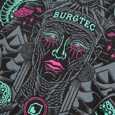 Burgtec Suéter Desert Queen Faded - black/M