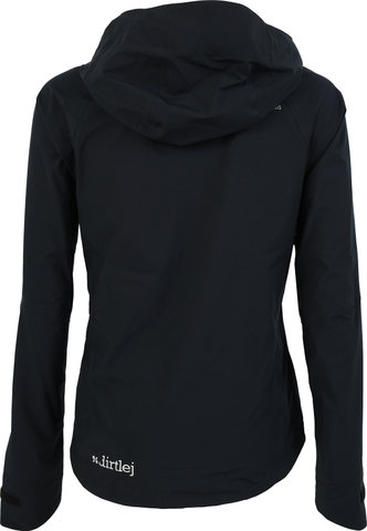 dirtlej weathershield waterproof black Jacke - black/L