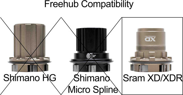 REVERSE Components XD Single Speed Kit - black/13 tooth/single sprocket