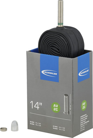 Schwalbe Schlauch 2C für 14" - universal/32-254 bis 40-254/AV/14 x 1,25-1,5 AV 40 mm/40 mm