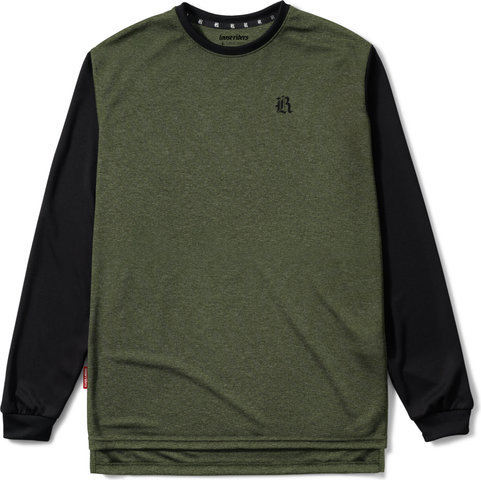 Loose Riders Maillot Ess. Heather L/S - olive | S