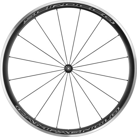 Campagnolo Juego de ruedas Scirocco C17 - black/100 mm/130 mm/28"/Shimano carretera/100 mm/Shimano carretera/100 mm/130 mm
