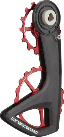 CeramicSpeed Sistema de engranajes OSPW RS 5-Spoke para SRAM RED AXS / Force AXS - red/15 dientes (rueda guía), 19 dientes (rueda tensora)