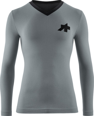 ASSOS Camiseta Tactica Tech T5 L/S - fanatic silver/M/L