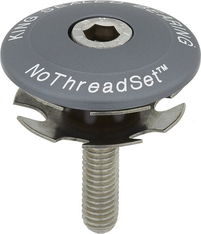 Chris King Jeu de Direction NoThreadSet EC34/28,6 - EC44/40 GripLock - matte slate/EC34/28,6 - EC44/40