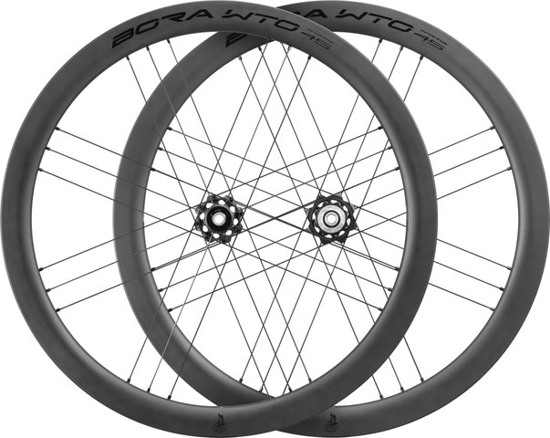 Campagnolo Set de Ruedas Campagnolo Bora WTO 45 C23 Edición Especial Disc - negro mate/Non Boost/Non Boost/142 mm/100 mm/28"/Campagnolo N3W/100 mm/Campagnolo N3W/100 mm/142 mm
