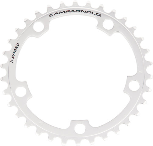 Campagnolo Kettenblatt Athena CT, 11-fach, 5-Arm, 110 mm Lochkreis ab 2013-Ausl. - silber/34 Zähne