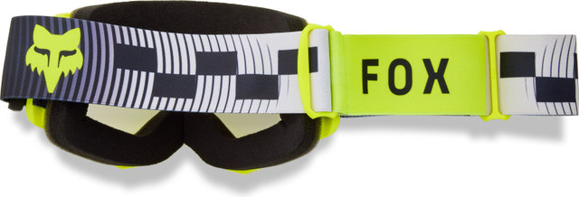 Fox Head Main Collect Goggle - grey-yellow | clear