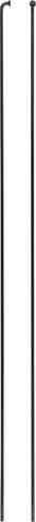 Sapim Leader J-Bend Speichen + Nippel - 5 Stück - schwarz/298 mm
