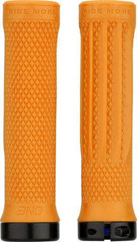 OneUp Components Lock-On Lenkergriffe - orange/136 mm