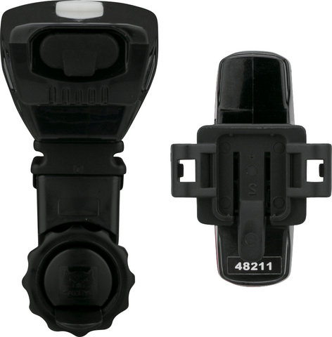 CATEYE HL-EL360G RC GVOLT25+TL-LD620G RapidMicroG Light Set - StVZO Approved - black
