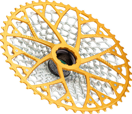 Garbaruk 13-speed cassette GEN2.0 XPLR for XD/XDR freehub - gold | 10-52