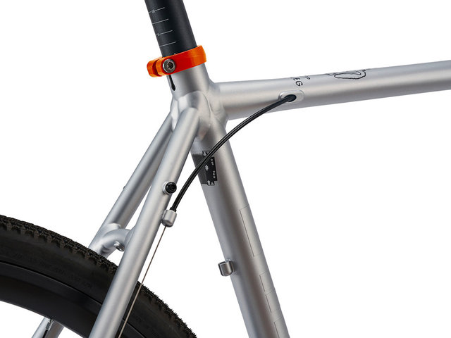 Cinelli Zydeco Silver Bootleg Bicycle - silver bootleg/680 mm/47 mm/M/172,5 mm/28"