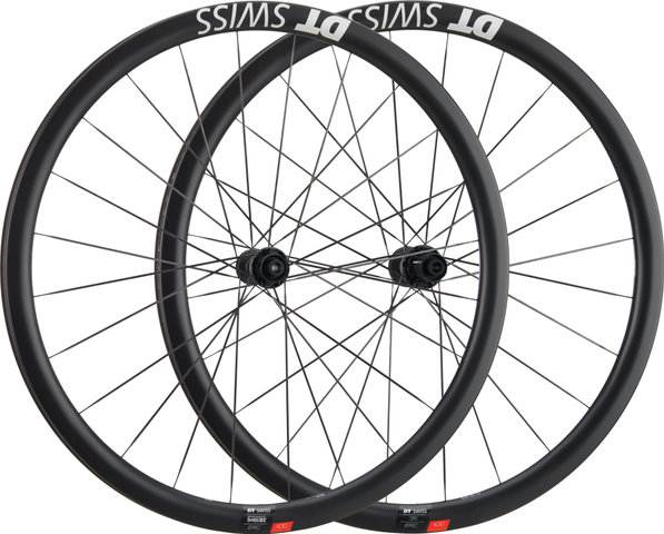DT Swiss ERC 1100 DICUT 35 Carbon Center Lock Disc 28" Wheelset - black/142 mm/100 mm/28"/Shimano Road/100 mm/Shimano Road/100 mm/142 mm