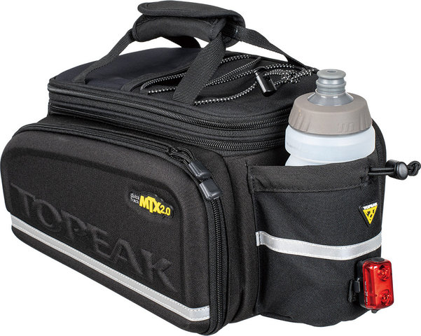 Topeak MTX TrunkBag DXP (MTX 2.0) with TrunkLock Pannier Bag - black | 19400 ml