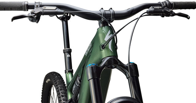 Specialized Turbo Levo 4 Expert Carbono 29"/27,5" - gloss cypress metallic-silver dust/160 /155,0 mm/29" (delantero), 27,5" (trasero)/L/44 