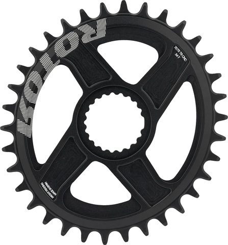 Rotor Plato Direct Mount Shimano MTB 12 velocidades, Q-Rings - negro | 34 