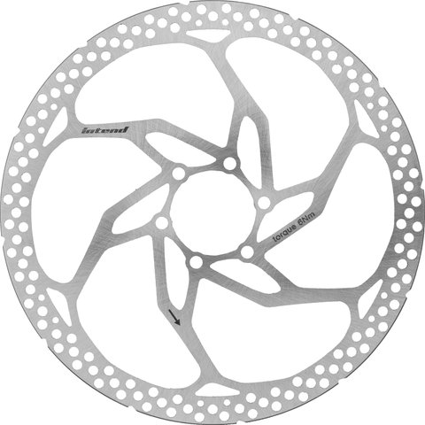Intend BC Skinny 6-Loch Bremsscheibe - silver/180 mm