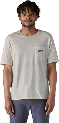 Patagonia Camiseta Daily Pocket - birch white | S