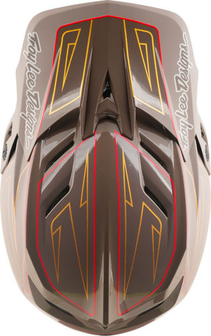 Troy Lee Designs D4 Polyacrylite MIPS Fullface-Helm - timber | 55 - 56 cm