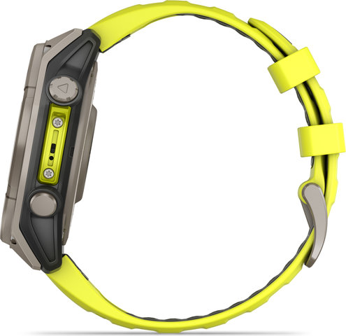 Garmin fenix 8 Solar Sapphire Titan GPS 47 mm Multisport-Smartwatch - graphit-titanium