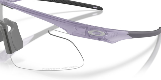 Oakley RSLV Lite Sports Glasses - matte transparent lilac | photochromic