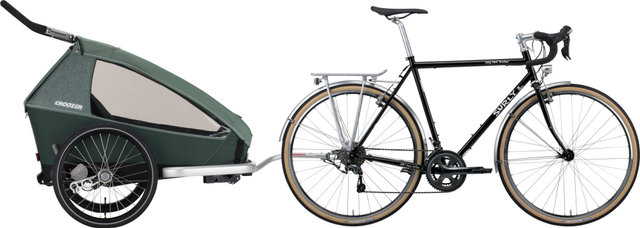 Croozer Kid Vaaya 2 Kinderanhänger - jungle green/20"