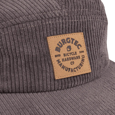 Burgtec Bandit Corduroy Five Panel Kappe - slate/one size