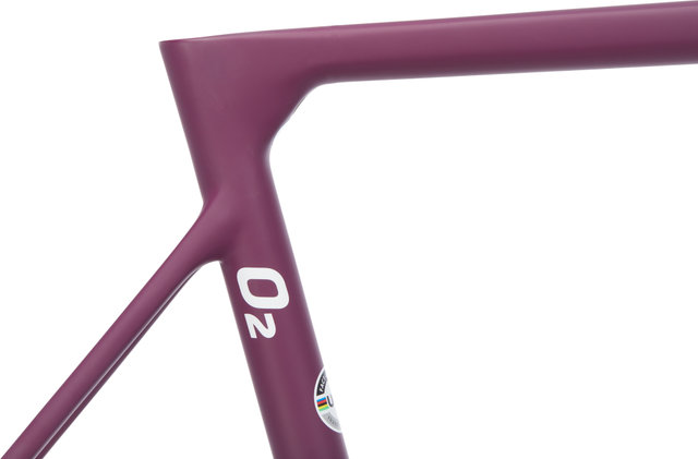 Factor Kit de Cadre en Carbone O2 Disc - midnight pink/56 cm