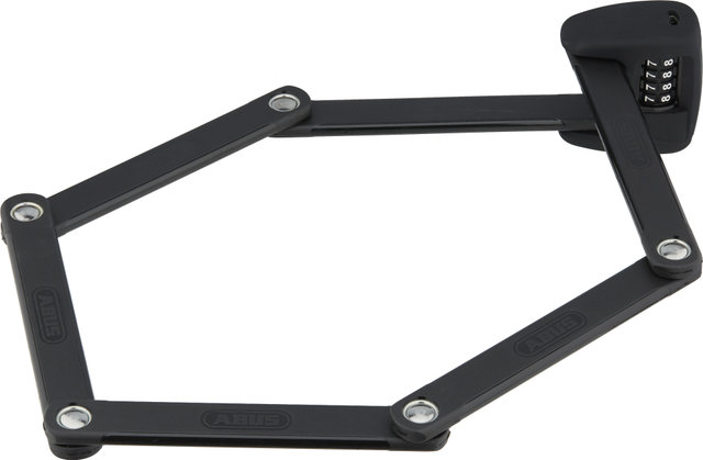 ABUS Bordo Combo 6000C LED Folding Lock w/ SH Bracket - black/90 cm