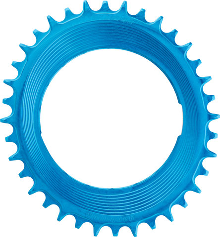 Garbaruk Thread Mount chainring for SRAM XX/XX SL PM 0 mm Oval - blue/36/36 