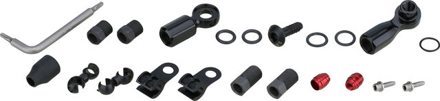 SRAM Conduite Hydraulique Beveled Banjo pour Road Flat Mount - black/2000 