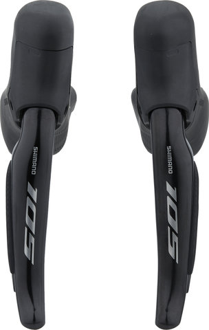 Shimano 105 Front+Rear Set Disc Brake BR-R7170 + Di2 ST-R7170 - black/Set/left/right (side-specific)
