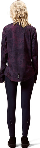 Endura Loop Roam women's rain jacket - flux tonal black cherry | L