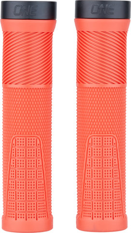 OneUp Components Thin Lock-On Lenkergriffe - red/138 mm