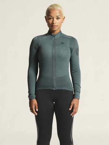 Craft Core Bike Essence Wool L/S Women's Cycling Jersey - weather | XS
