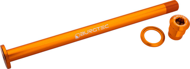 Burgtec Eje pasante para rueda trasera Evil Trail/MTB - iron bro orange/157 mm