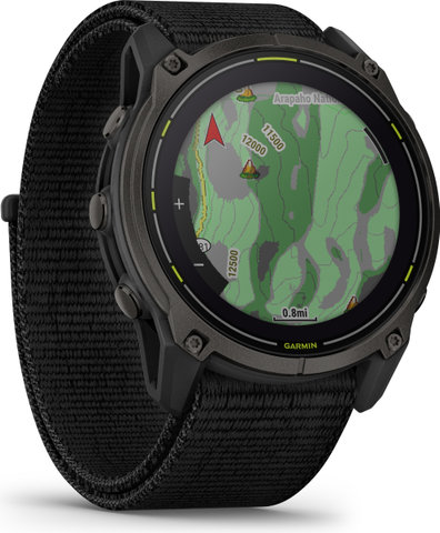Garmin Enduro 3 Smartwatch - black-carbon gray