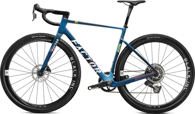 Factor ALUTO Force XPLR PM Carbon 28" Gravel Bike - raptor blue/170,0 mm/M/50 mm/28" Factor ALUTO Force XPLR PM Carbon 28" Gravel Bike - raptor blue/170,0 mm/M/50 mm/28"