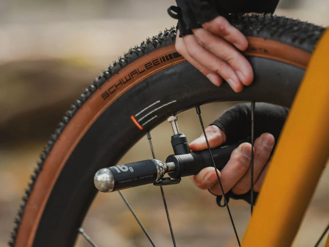 Topeak Set de reparación Tubeless Tubi MiniX con inflador de CO2 - black