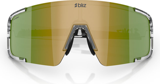 Bliz P003 Sports Glasses - transparent white | green