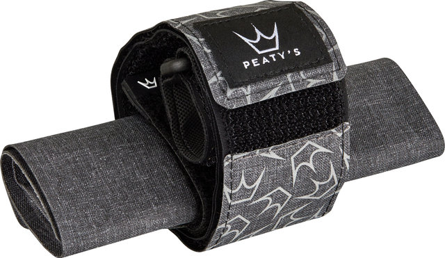 Peaty's HoldFast Trail Tool Wrap Frame Bag - slate grey/0 ml