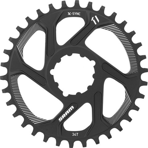 SRAM Plateau X-Sync Direct Mount Boost Alu pour XX1 / X01 / X1 / X0 / X9 - black/34 