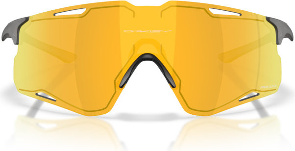 Oakley Gafas de deporte Cybr Lightning - matte grey | prizm 24k