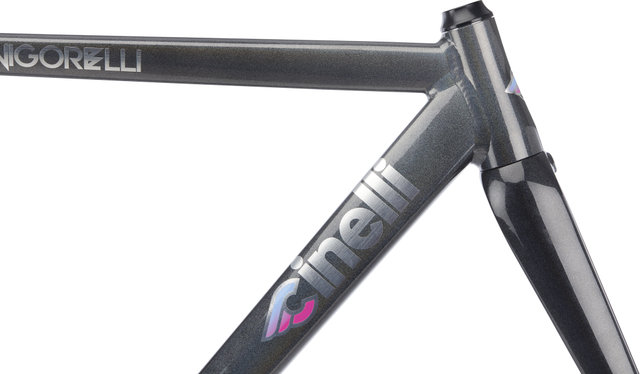Cinelli Kit cadre Vigorelli Track - rainbow/1 1/8" - 1,5" tapered/S/Blocage Rapide 5 mm/45 