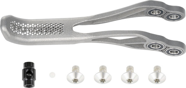Trickstuff Lever set Piccola HD - titan raw-silber/Left (side-specific)