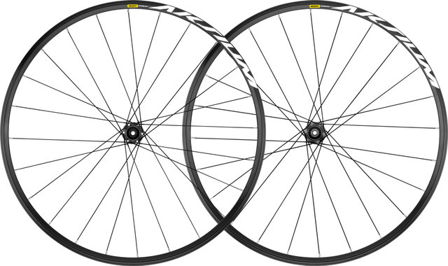 Mavic Aksium Disc Center Lock Wheelset - black/100 mm/28"/Shimano Road/100 mm/Shimano Road/100 mm