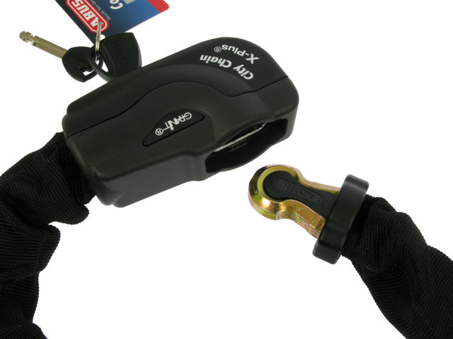 ABUS Candado de cadena Granit CityChain X-Plus 1060 - negro/170 cm