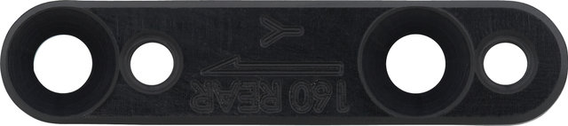 Hope Scheibenbremsadapter für 160 mm Scheibe - black/HR FM 140/160 auf FM 160