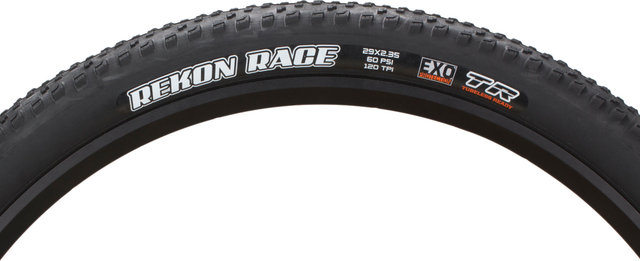 Maxxis Rekon Race Dual EXO TR 29" Folding Tyre Set - black/29 /60 mm/60-622/2.35 